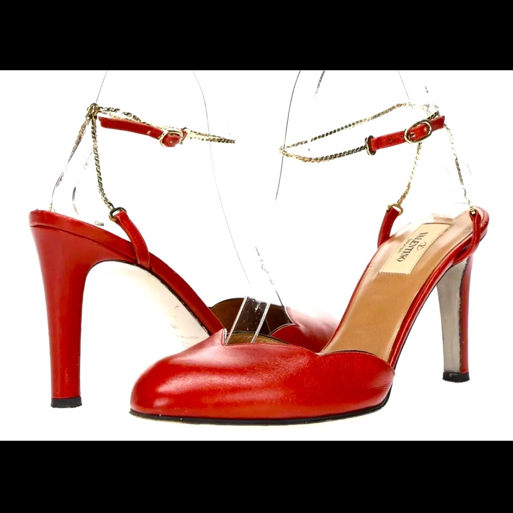Vintage Valentino Garavani Red Heels